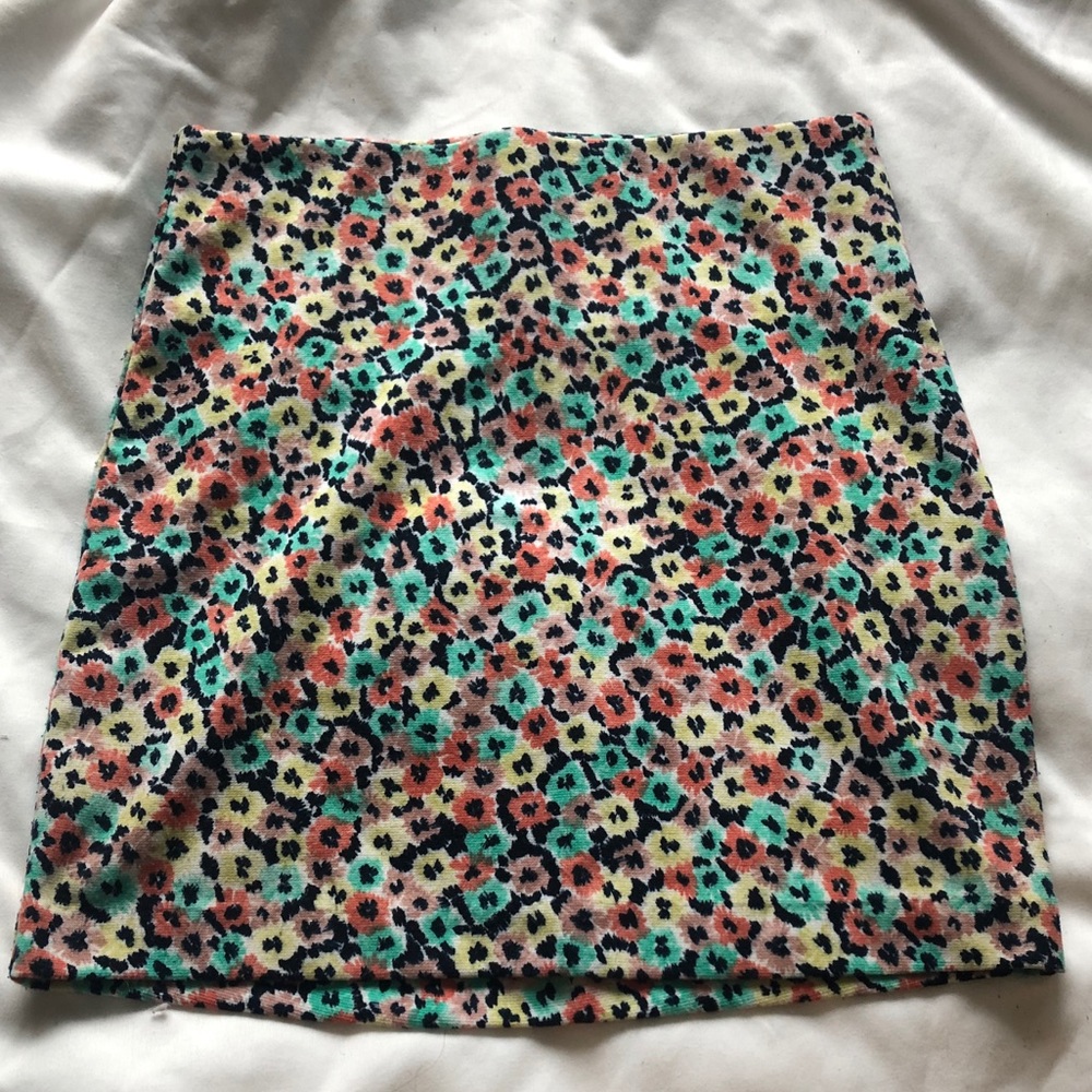 Floral BCBGeneration Bandage Skirt